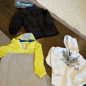 Boys size 6-8 jackets, oldnavy